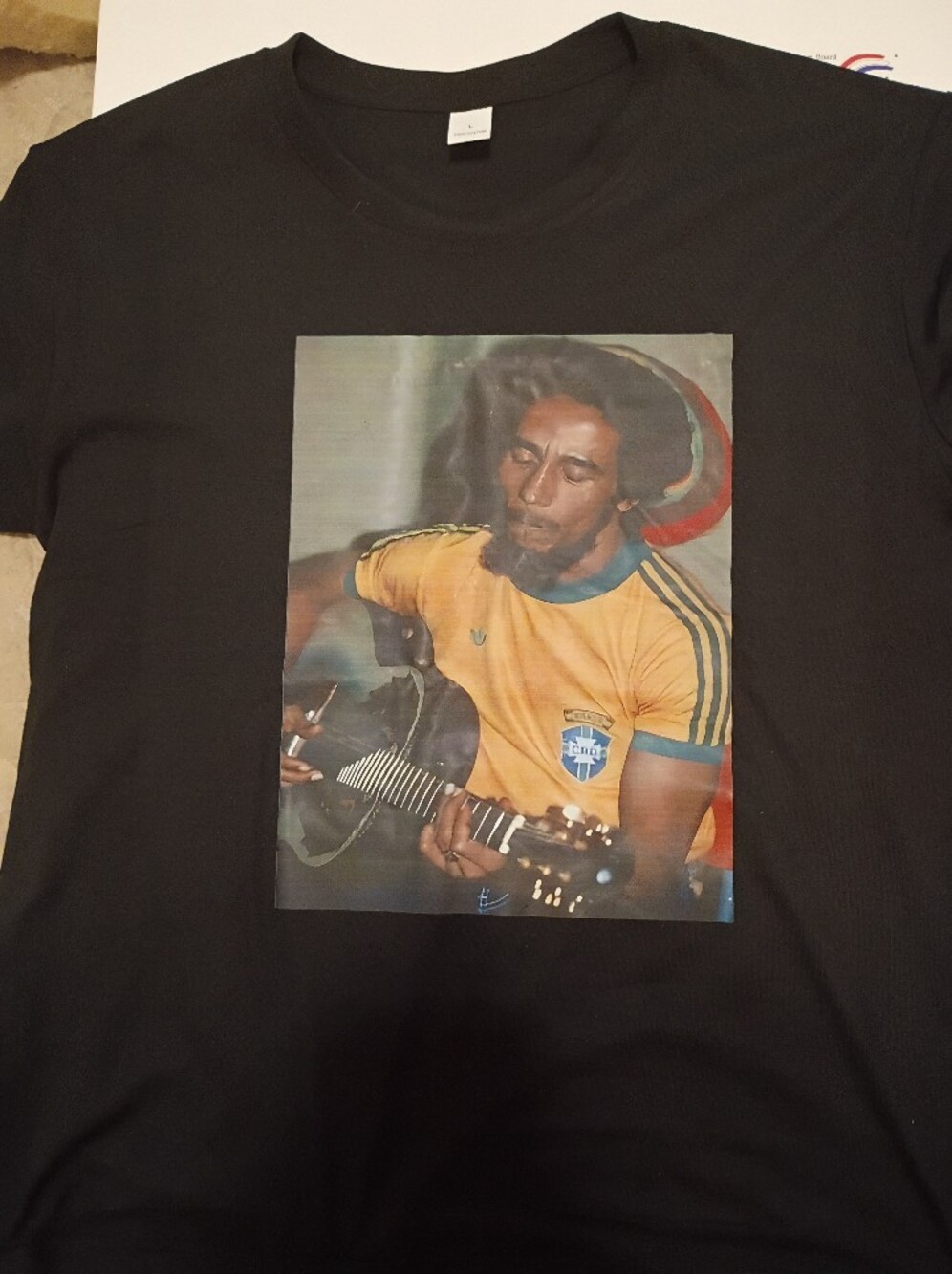 Bob Marley Football Anthem Print Tee - Usa 2026